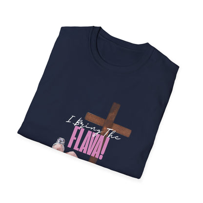 Faith-Inspired Graphic Tee, Inspirational T-Shirt for Spirituality, Gift "I Bring The Flava!"