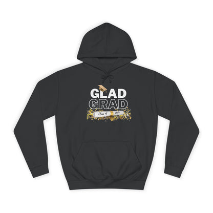 Grad Collection Unisex 2026 Glad Grad College Hoodie