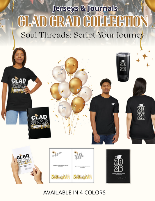Glad Grad: Jerseys & Journals (Bundle includes Journal mailed separately)